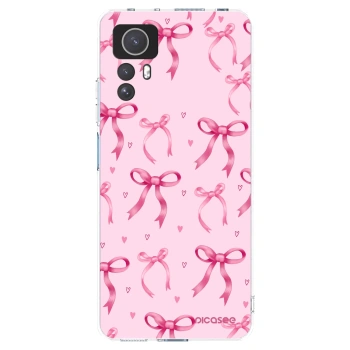 Picasee silikonový průhledný obal pro Xiaomi Redmi Note 12S - Bow Aesthetic