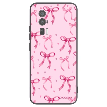 Picasee silikonový černý obal pro Xiaomi Poco F5 Pro 5G - Bow Aesthetic