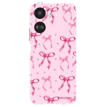 Picasee silikonový průhledný obal pro Honor 90 Lite 5G - Bow Aesthetic