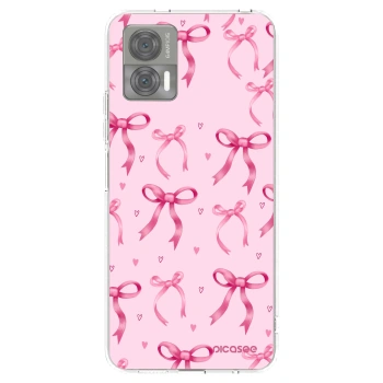Picasee silikonový průhledný obal pro Motorola Edge 30 Neo - Bow Aesthetic