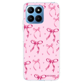 Picasee silikonový průhledný obal pro Honor 70 Lite - Bow Aesthetic