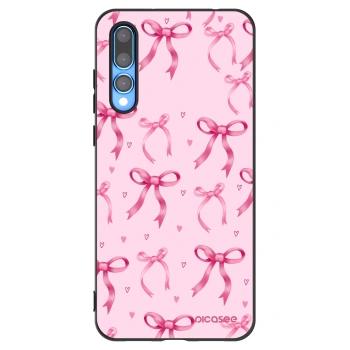Picasee silikonový černý obal pro Huawei P20 Pro - Bow Aesthetic