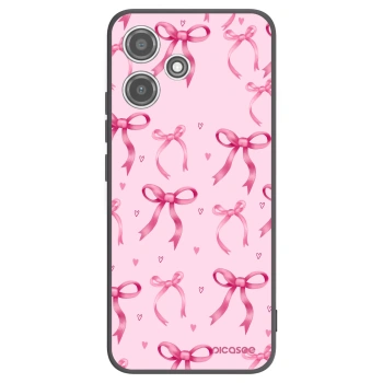 Picasee silikonový černý obal pro Xiaomi Redmi 12 5G - Bow Aesthetic
