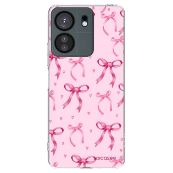 Picasee silikonový průhledný obal pro Xiaomi Redmi 13C 4G - Bow Aesthetic