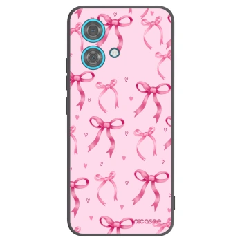 Picasee silikonový černý obal pro Motorola Edge 40 Neo - Bow Aesthetic