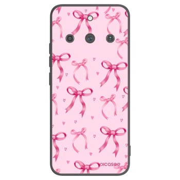 Picasee silikonový černý obal pro Realme 11 Pro+ - Bow Aesthetic