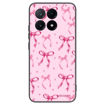 Picasee silikonový černý obal pro Xiaomi Poco X6 Pro - Bow Aesthetic