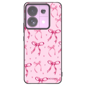 Picasee silikonový černý obal pro Xiaomi Redmi Note 13 Pro 5G - Bow Aesthetic