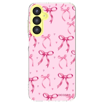 Picasee silikonový průhledný obal pro Samsung Galaxy A25 A256B 5G - Bow Aesthetic