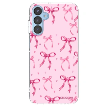 Picasee silikonový průhledný obal pro Samsung Galaxy A15 A156B 5G - Bow Aesthetic