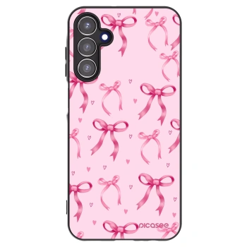 Picasee silikonový černý obal pro Samsung Galaxy A15 A155F 4G - Bow Aesthetic