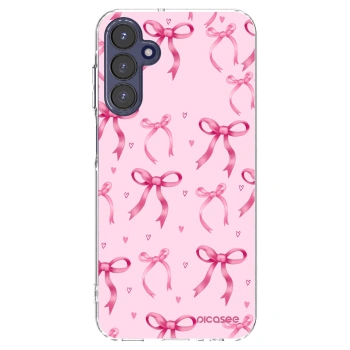 Picasee silikonový průhledný obal pro Samsung Galaxy A15 A155F 4G - Bow Aesthetic