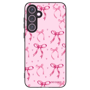 Picasee silikonový černý obal pro Samsung Galaxy A35 5G A356B - Bow Aesthetic