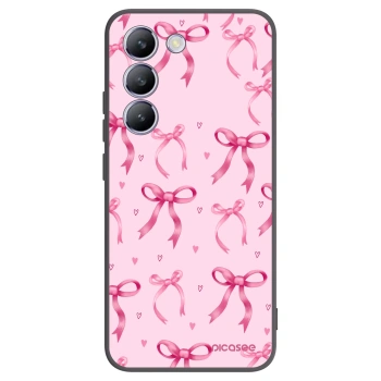 Picasee silikonový černý obal pro Vivo V40 SE 5G - Bow Aesthetic