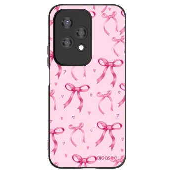 Picasee silikonový černý obal pro Honor 200 Lite - Bow Aesthetic