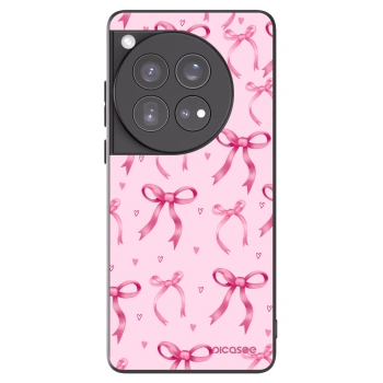 Picasee silikonový černý obal pro OnePlus 12 5G - Bow Aesthetic