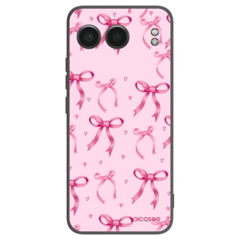Picasee silikonový černý obal pro OnePlus Nord 4 - Bow Aesthetic