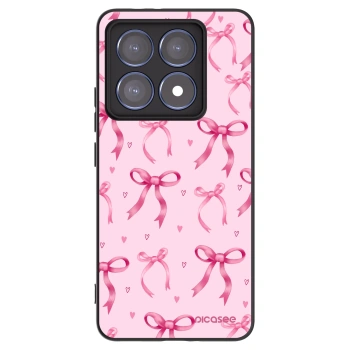 Picasee silikonový černý obal pro Xiaomi 14T Pro - Bow Aesthetic
