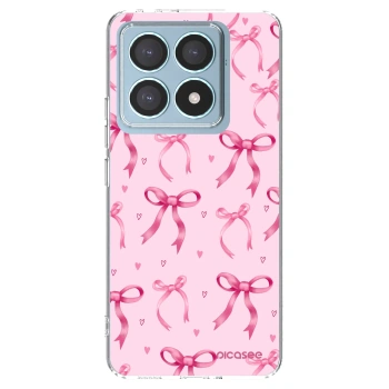 Picasee silikonový průhledný obal pro Xiaomi 14T Pro - Bow Aesthetic
