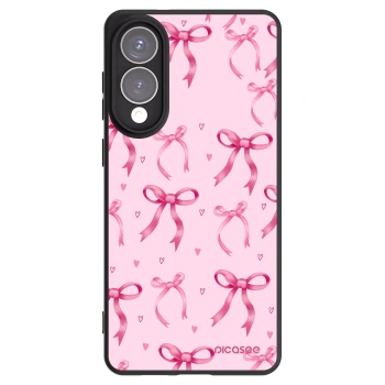 Picasee silikonový černý obal pro Samsung Galaxy S25 Edge 5G - Bow Aesthetic