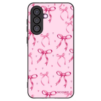 Picasee silikonový černý obal pro Samsung Galaxy A56 5G A566B - Bow Aesthetic