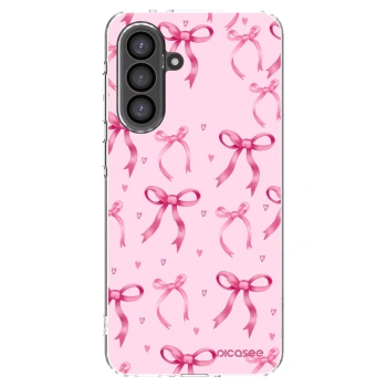 Picasee silikonový průhledný obal pro Samsung Galaxy A36 5G - Bow Aesthetic