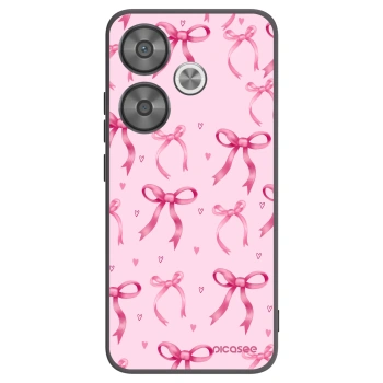 Picasee silikonový černý obal pro Xiaomi Poco F6 - Bow Aesthetic