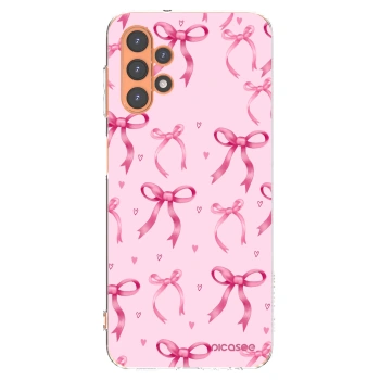 Picasee silikonový průhledný obal pro Samsung Galaxy A13 5G - Bow Aesthetic