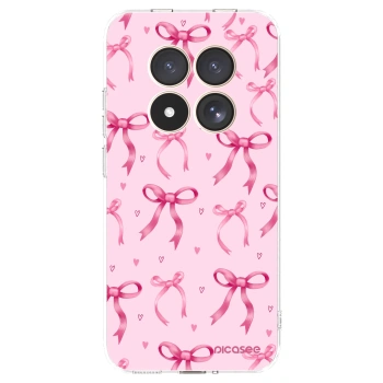 Picasee silikonový průhledný obal pro Xiaomi Redmi Note 15 Pro 4G - Bow Aesthetic