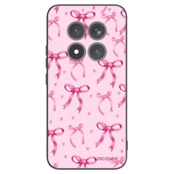 Picasee silikonový černý obal pro Xiaomi Redmi Note 15 Pro+ - Bow Aesthetic
