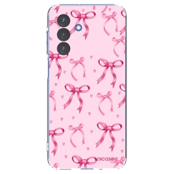 Picasee silikonový průhledný obal pro Samsung Galaxy A17 5G - Bow Aesthetic