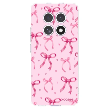 Picasee silikonový průhledný obal pro Xiaomi Redmi Note 15 - Bow Aesthetic