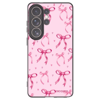 Picasee silikonový černý obal pro Samsung Galaxy S26 Ultra - Bow Aesthetic