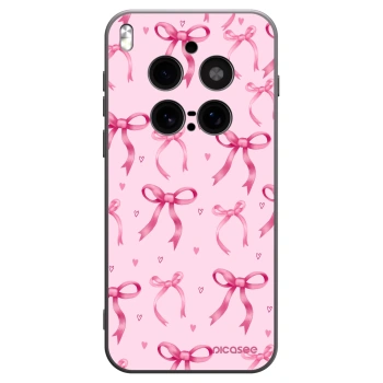 Picasee silikonový černý obal pro Vivo X300 Pro - Bow Aesthetic
