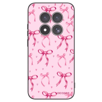Picasee silikonový černý obal pro Xiaomi Redmi Note 15 Pro 5G - Bow Aesthetic