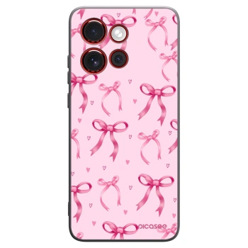 Picasee silikonový černý obal pro Motorola Edge 60 Neo 5G - Bow Aesthetic