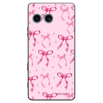 Picasee silikonový černý obal pro Sony Xperia 10 VII - Bow Aesthetic