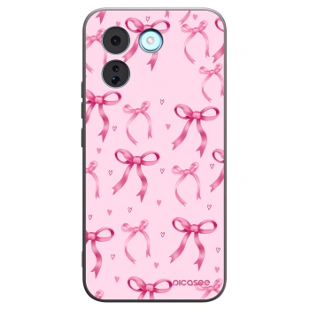 Picasee silikonový černý obal pro Xiaomi Redmi Note 17 Pro MAX 5G - Bow Aesthetic
