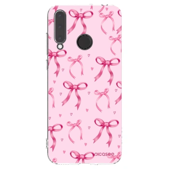 Picasee silikonový průhledný obal pro Honor 20 Lite - Bow Aesthetic