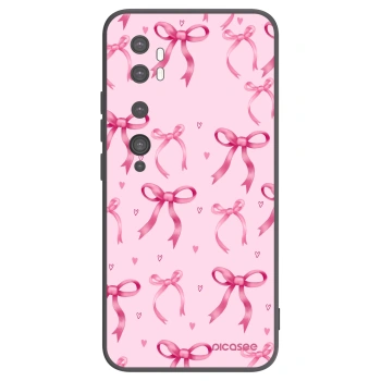 Picasee silikonový černý obal pro Xiaomi Mi Note 10 (Pro) - Bow Aesthetic