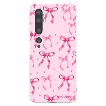 Picasee silikonový průhledný obal pro Xiaomi Mi Note 10 (Pro) - Bow Aesthetic