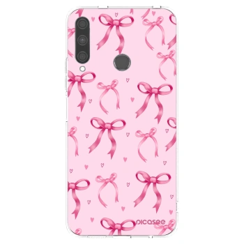 Picasee silikonový průhledný obal pro Huawei P40 Lite E - Bow Aesthetic