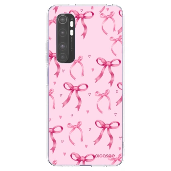 Picasee silikonový průhledný obal pro Xiaomi Mi Note 10 Lite - Bow Aesthetic