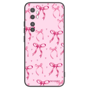 Picasee silikonový černý obal pro Xiaomi Mi Note 10 Lite - Bow Aesthetic