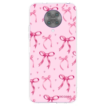 Picasee silikonový průhledný obal pro Xiaomi Poco F2 Pro - Bow Aesthetic
