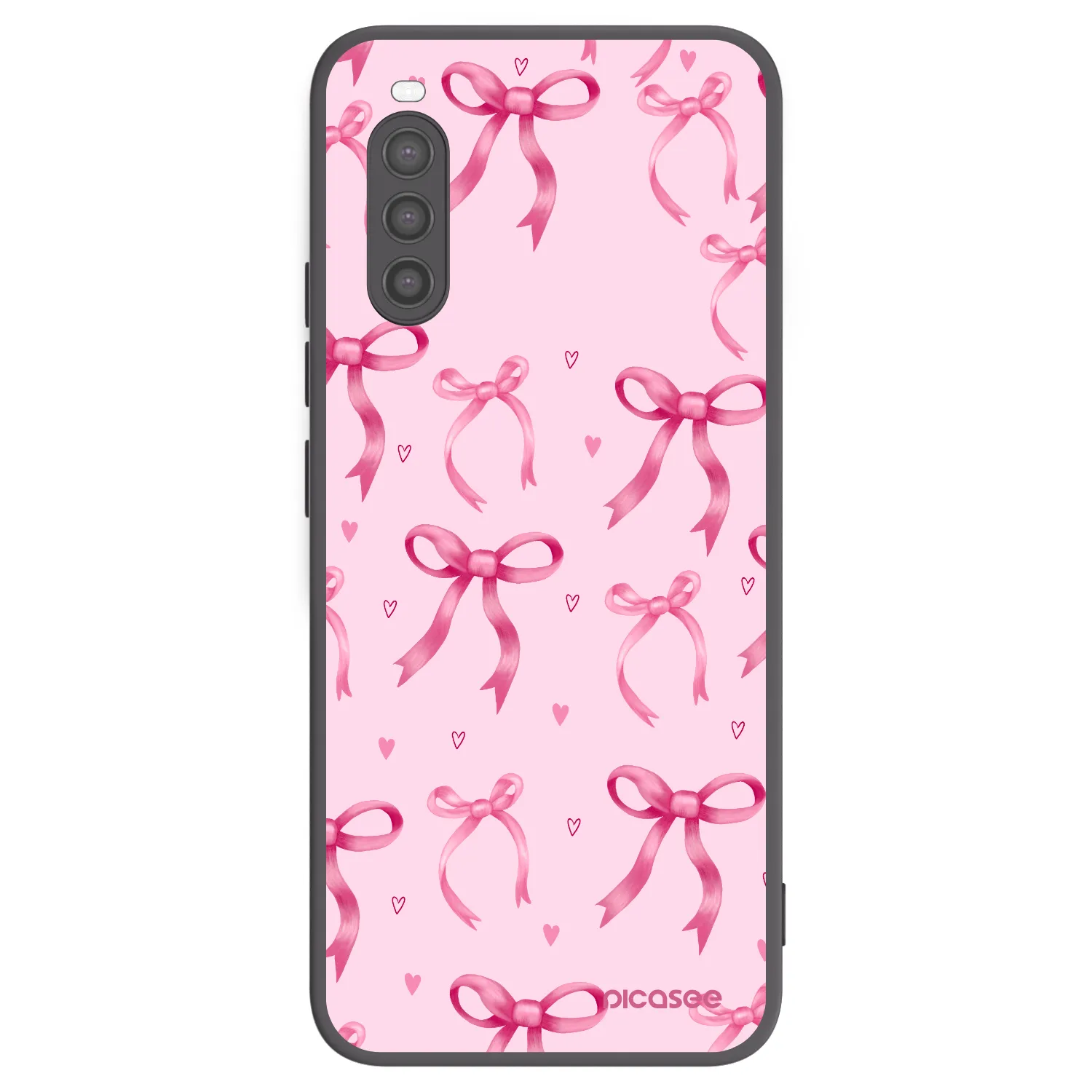 Picasee silikonový černý obal pro Sony Xperia 10 II - Bow Aesthetic