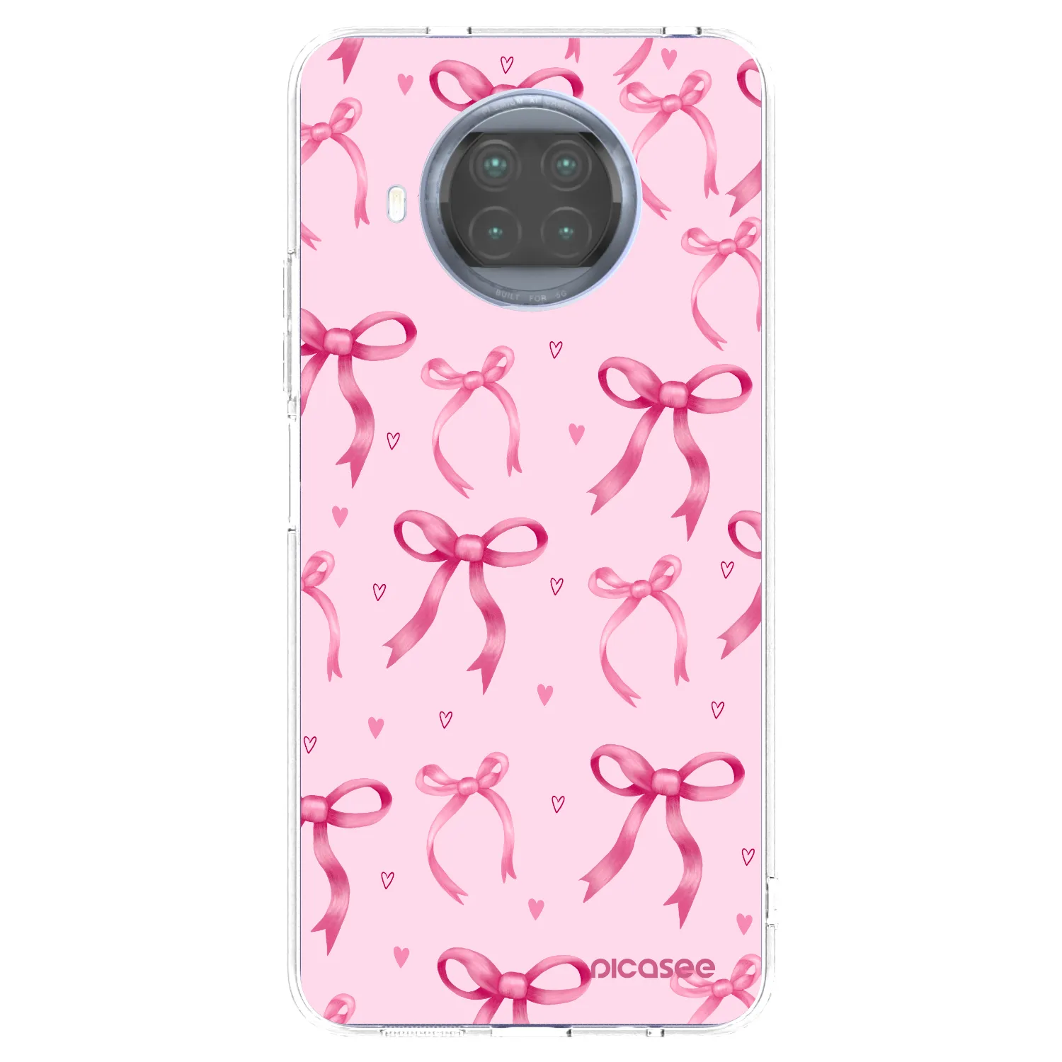 Picasee silikonový průhledný obal pro Xiaomi Mi 10T Lite - Bow Aesthetic