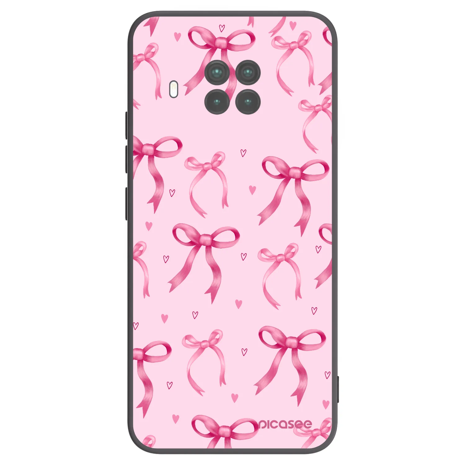 Picasee silikonový černý obal pro Xiaomi Mi 10T Lite - Bow Aesthetic