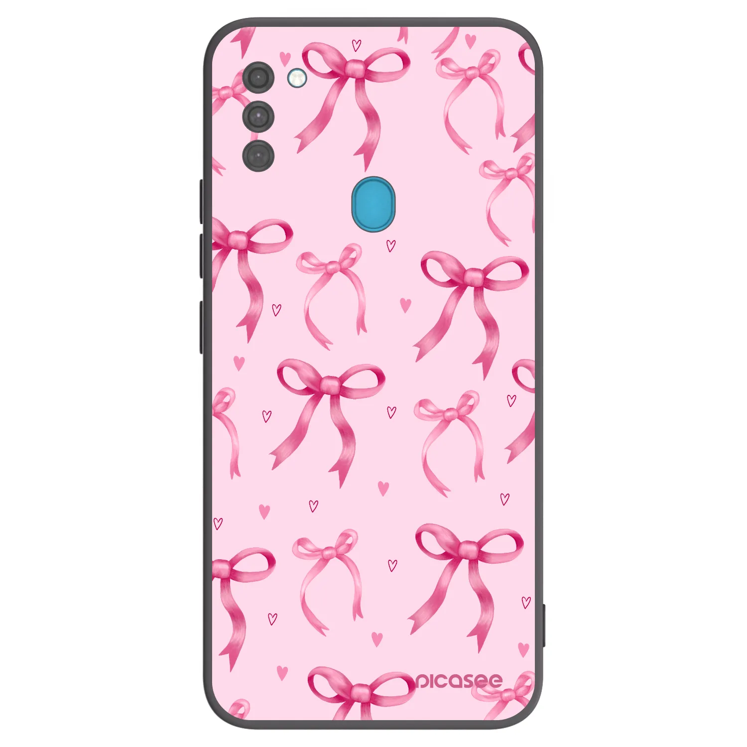 Picasee silikonový černý obal pro Samsung Galaxy M11 - Bow Aesthetic