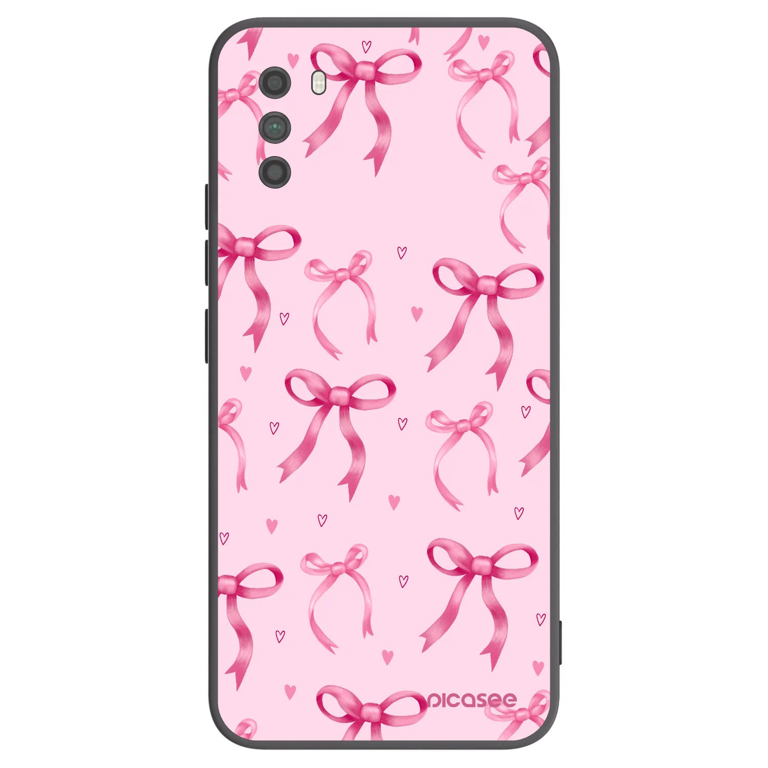Picasee silikonový černý obal pro Xiaomi Poco M3 - Bow Aesthetic